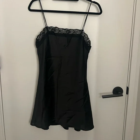 Abercrombie & Fitch | Dresses | Black Silk Abercrombie Dress | Poshmark
